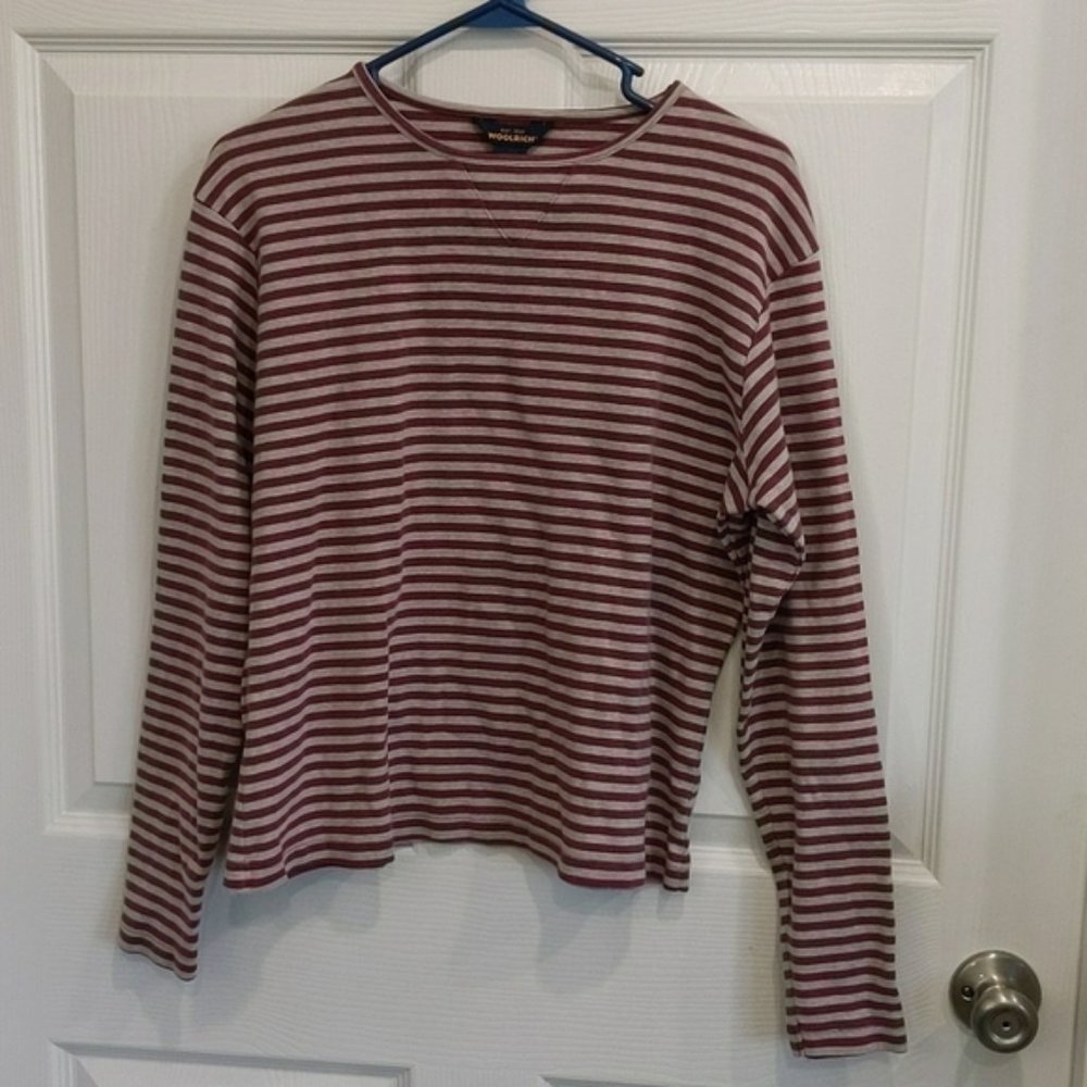 Woolrich Striped Long sleeve Thick Top